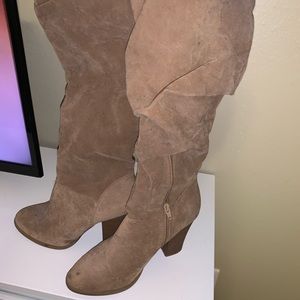 Slouchy Knee Boots